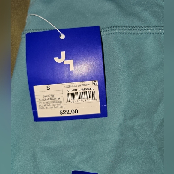 Women's JoyLab Blue Athletic Shorts, Small, NWT!!! - Picture 3 of 3